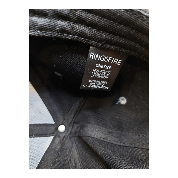 Ring of Fire "Skull Bloom" Snapback - Picture 6 of 6